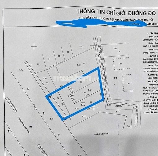 Bán gấp nhà đất VÀNG tại Đại Kim - Định Công- Hà Nội