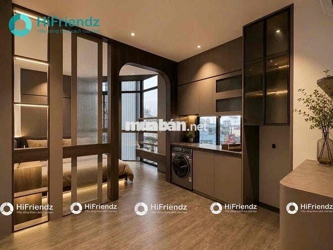Căn hộ 1 phòng ngủ tách bếp, Full nội thất ngay trung tâm Bình Thạnh