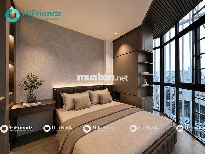 Căn hộ 1 phòng ngủ tách bếp, Full nội thất ngay trung tâm Bình Thạnh
