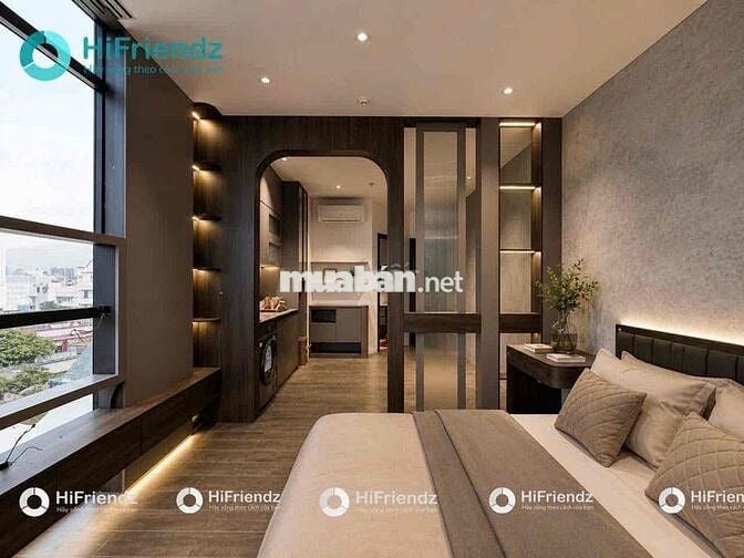Căn hộ 1 phòng ngủ tách bếp, Full nội thất ngay trung tâm Bình Thạnh