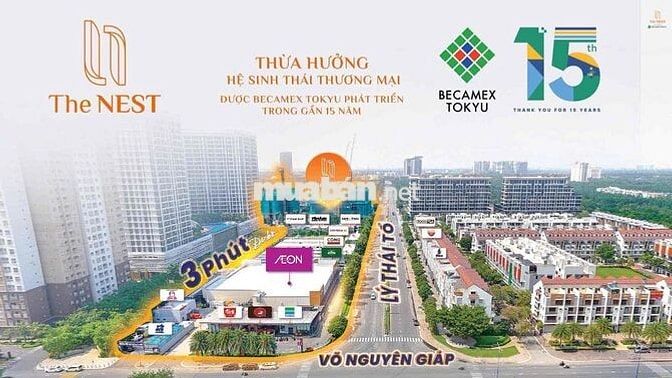 Bán căn penthouse The Nest giá 8.218 thành phố mới