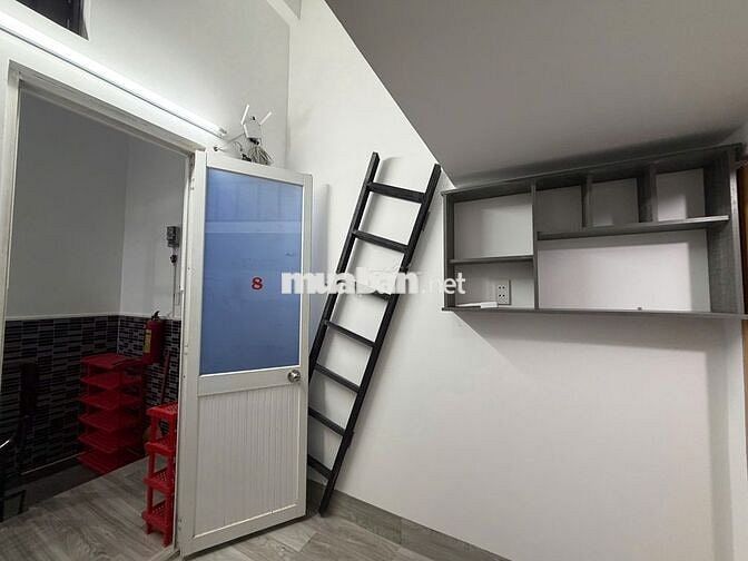 Phòng biệt thự Bình Lợi, full nội thất, có gác. Chỉ cho 1 ng ở