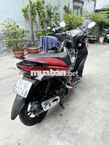 Suzuki Hayate Thể thao màu Đỏ đen