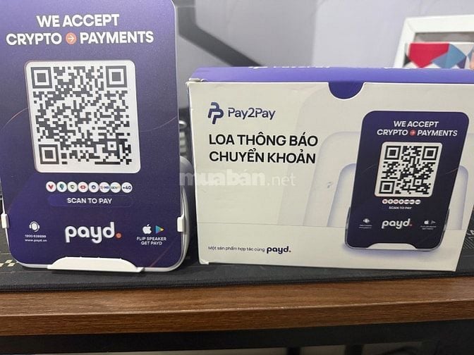 Loa thông báo chuyển khoản QR code PayD