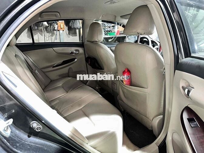 Toyota Altis 2011 Tự động Đen 5 chỗ