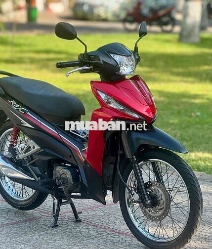 Wave RSX 2018 Đỏ đen Thắng đĩa biển số 43