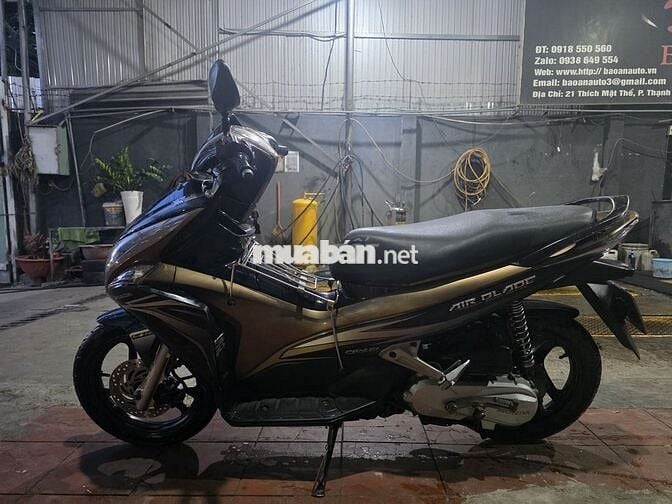 Honda Airblade 2012 Đen Vàng Đồng