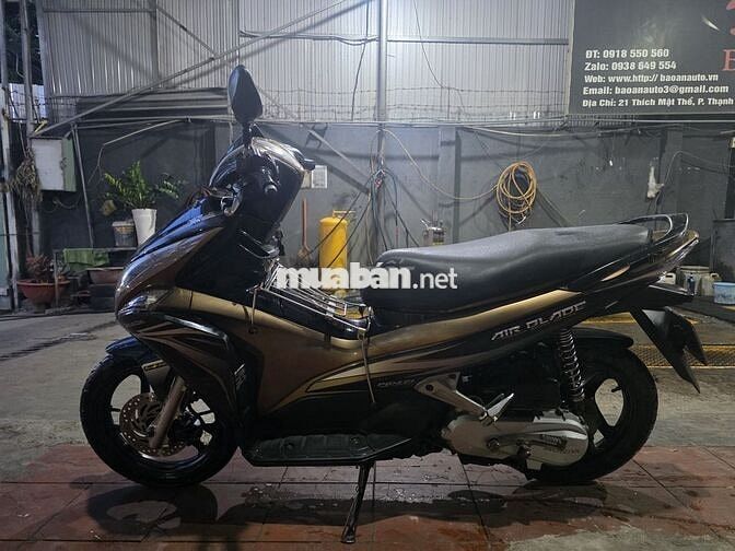 Honda Airblade 2012 Đen Vàng Đồng