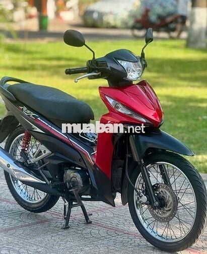 Wave RSX 2018 Đỏ đen Thắng đĩa biển số 43