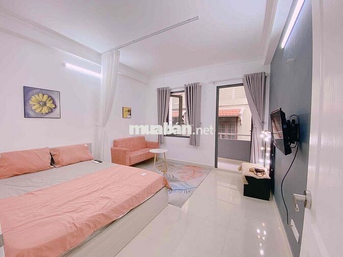 Cho thuê CHDV 1PN có Balcol - 40m2 gần Bến Thành