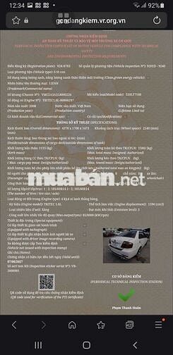 Lifan Trắng Số sàn