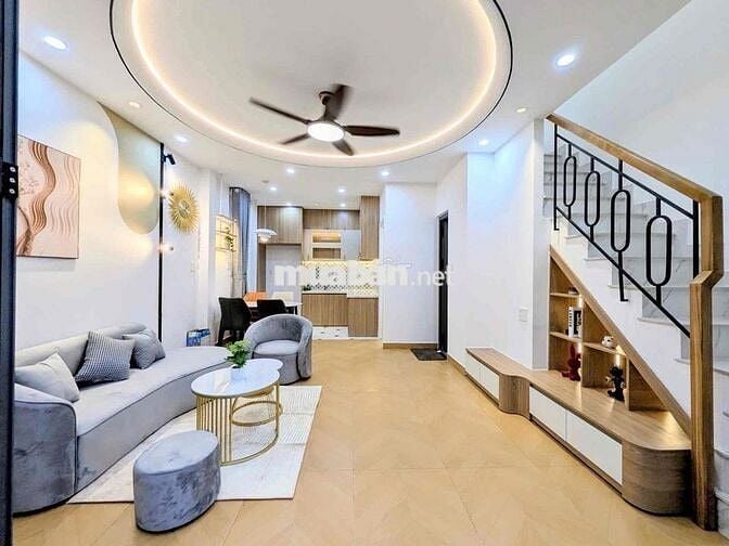 Ngang 5m,Sát Hẻm Xe Hơi, Nhà Mới Bình Thạnh