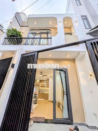 Ngang 5m,Sát Hẻm Xe Hơi, Nhà Mới Bình Thạnh