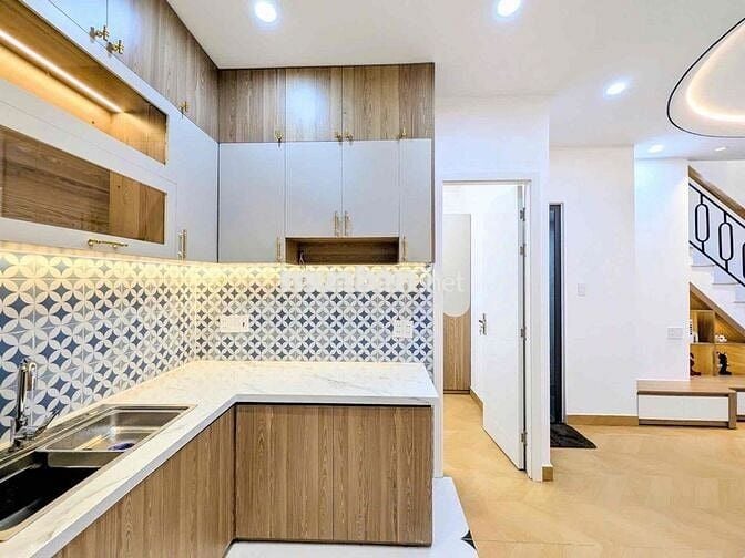 Ngang 5m,Sát Hẻm Xe Hơi, Nhà Mới Bình Thạnh