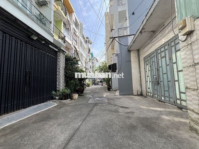 Nhà nguyên căn full nội thất 1/ Lê Văn Thọ P.11, 4 tầng, HXH giá 12tr 
