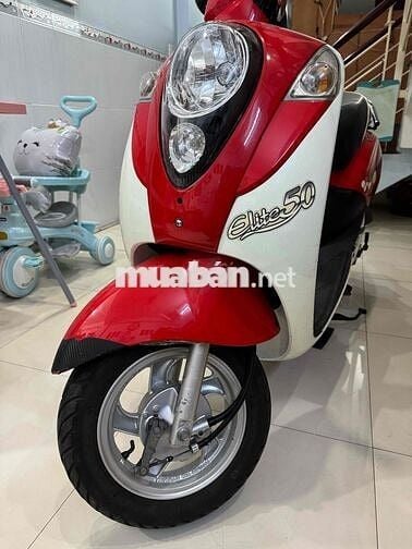 SYM Elite 50 Đỏ Trắng