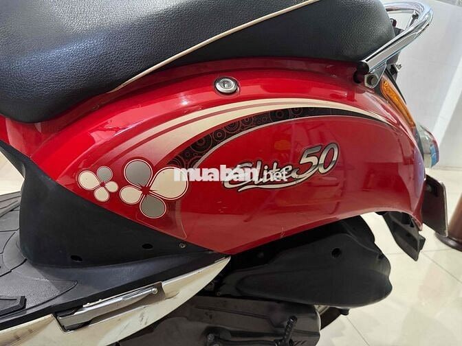 SYM Elite 50 Đỏ Trắng