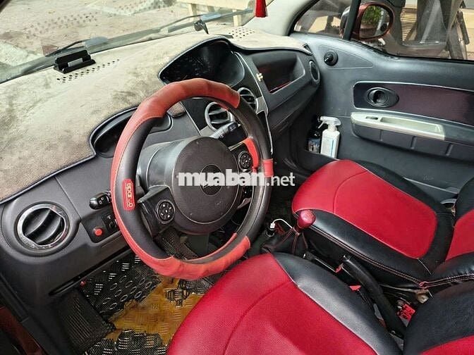 Chevrolet Spark 2008 Đỏ cam