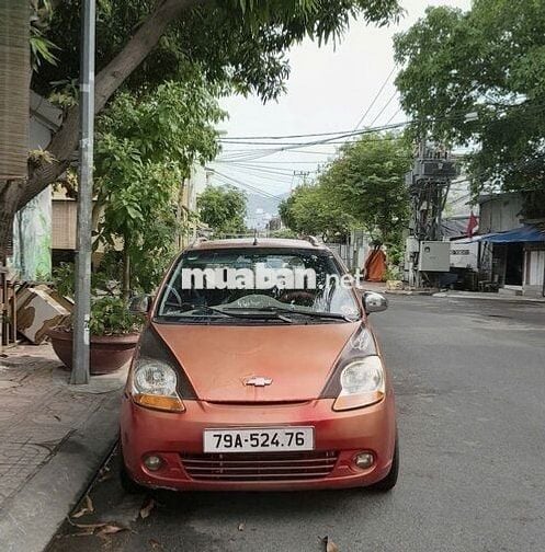 Chevrolet Spark 2008 Đỏ cam