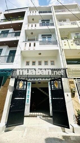 Cho thuê nhà 1 trệt 1 lửng 2 lầu 4PN gần CV Làng Hoa Gò Vấp 14 triệu