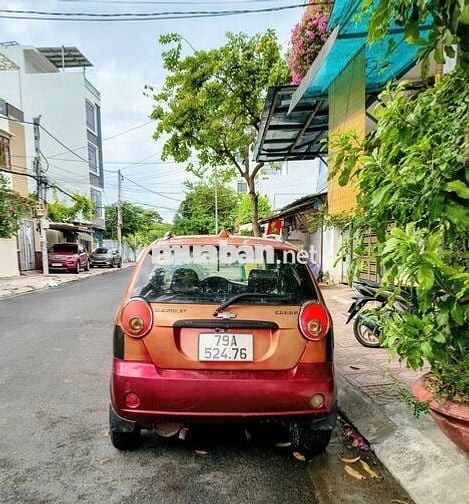 Chevrolet Spark 2008 Đỏ cam