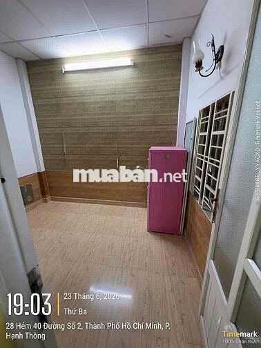 💰 TRỆT LẦU 2PN 2WC - CÓ NỘI THẤT - Hẻm 28/ ĐƯỜNG SỐ 2,  Gần BV175