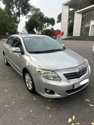 Toyota Altis MT 2009 Số sàn Bạc