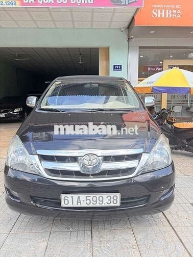 Toyota Innova G 2006 Số sàn Đen
