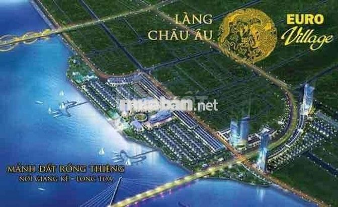 🏡 CHO THUÊ NHÀ PHỐ EURO VILLAGE 1 – KHÔNG GIAN SỐNG ĐẲNG CẤP BÊN SÔNG