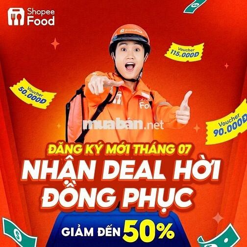 [HÀ NỘI] TUYỂN DỤNG TÀI XẾ SHOPEEFOOD THÁNG 07