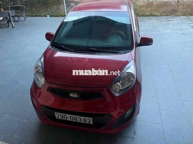 Kia Morning Van 2013 Van Đỏ