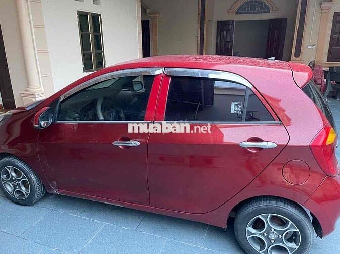 Kia Morning Van 2013 Van Đỏ