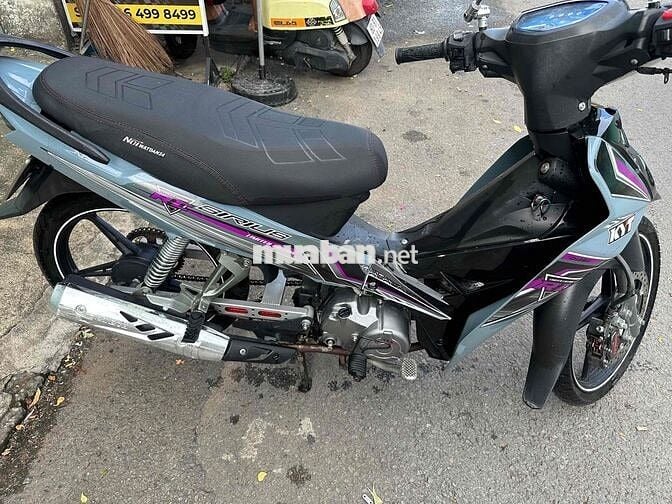Detech Sirius 50cc Đen, xám, tím