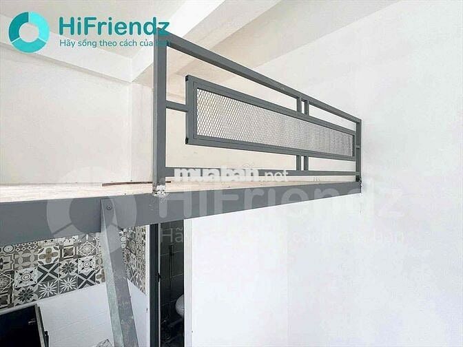 Siêu thoáng cho thuê phòng trọ có gác ngay hàng xanh