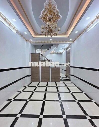 NHÀ ĐẸP 4 TẦNG GẦN TÂN QUÝ SIÊU THỊ AEON 40m2 4x10 Hướng Đông Nam