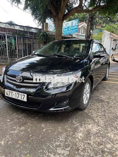 Toyota Altis 2009 Số sàn Đen Xăng