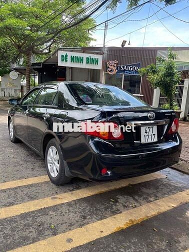Toyota Altis 2009 Số sàn Đen Xăng