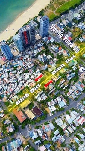 BÁN ĐẤT MT BIỂN MỸ KHÊ DT 91M NGANG 5M ĐƯỜNG 7M5