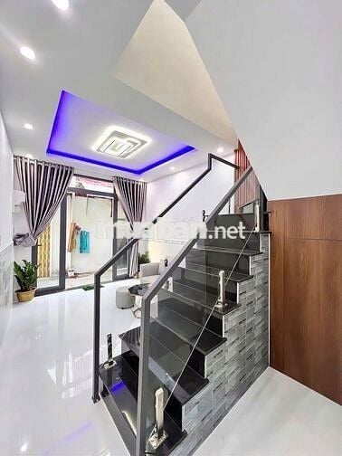 100% thổ cư. Nhà 28m2 đường TTH14 gần Bệnh Viện Q12. Giá 1,29 tỷ có tl