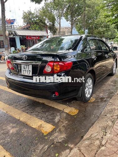 Toyota Altis 2009 Số sàn Đen Xăng