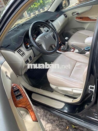 Toyota Altis 2009 Số sàn Đen Xăng
