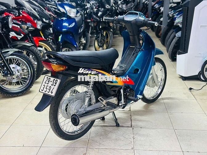 XE MÁY THỊNH PHÁT- WAVE A 100 ĐỜI ĐẦU XANH  ĐẸP 