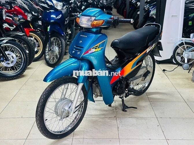 XE MÁY THỊNH PHÁT- WAVE A 100 ĐỜI ĐẦU XANH  ĐẸP 