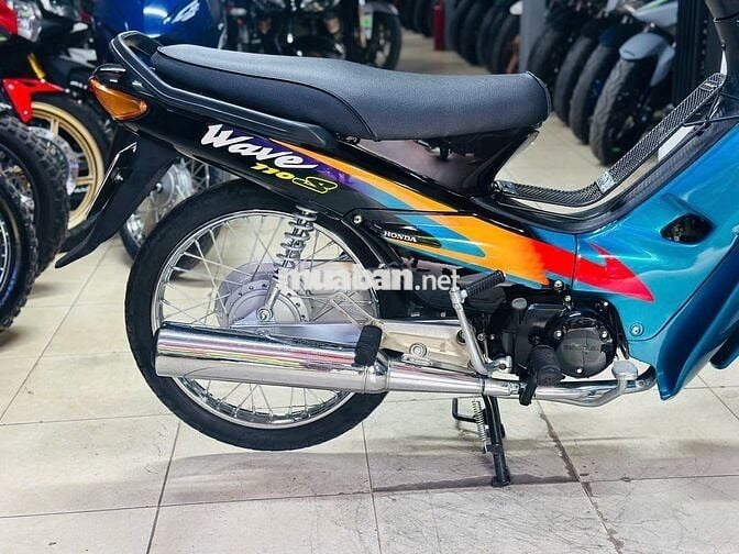 XE MÁY THỊNH PHÁT- WAVE A 100 ĐỜI ĐẦU XANH  ĐẸP 