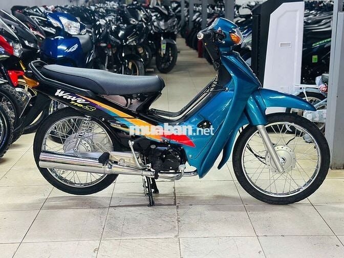 XE MÁY THỊNH PHÁT- WAVE A 100 ĐỜI ĐẦU XANH  ĐẸP 