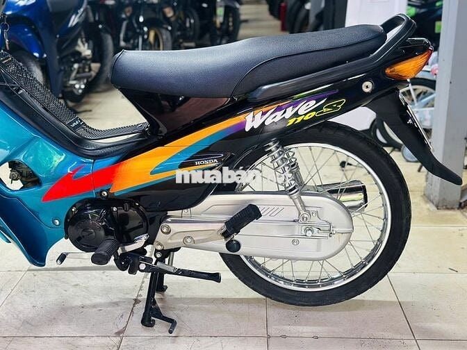 XE MÁY THỊNH PHÁT- WAVE A 100 ĐỜI ĐẦU XANH  ĐẸP 