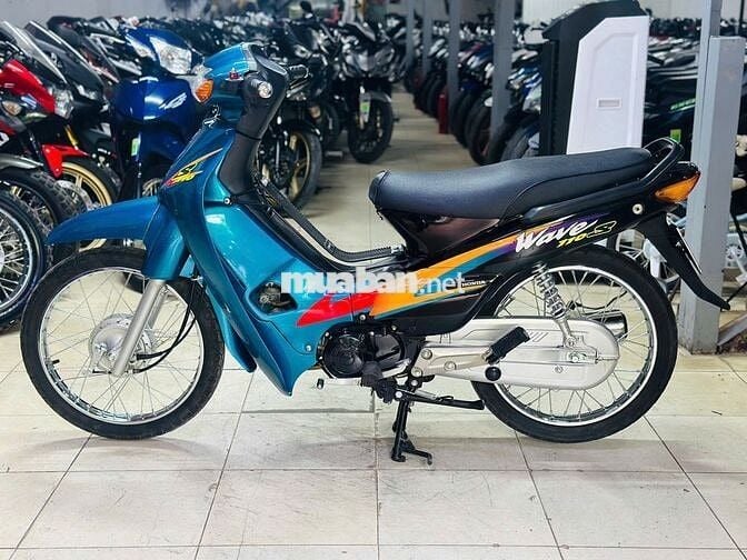 XE MÁY THỊNH PHÁT- WAVE A 100 ĐỜI ĐẦU XANH  ĐẸP 