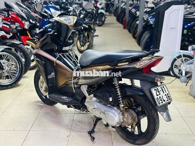 XE MÁY THỊNH PHÁT-AIR BLADE 110 VÀNG ĐEN ĐỜI  2012