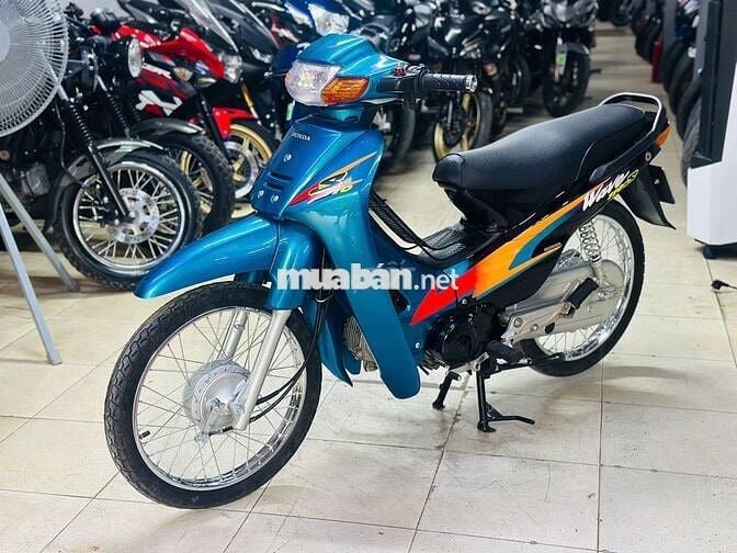 XE MÁY THỊNH PHÁT- WAVE A 100 ĐỜI ĐẦU XANH  ĐẸP 