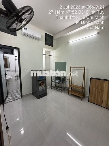 Cho nữ thuê phòng trọ Bùi Đình Túy Bình Thạnh